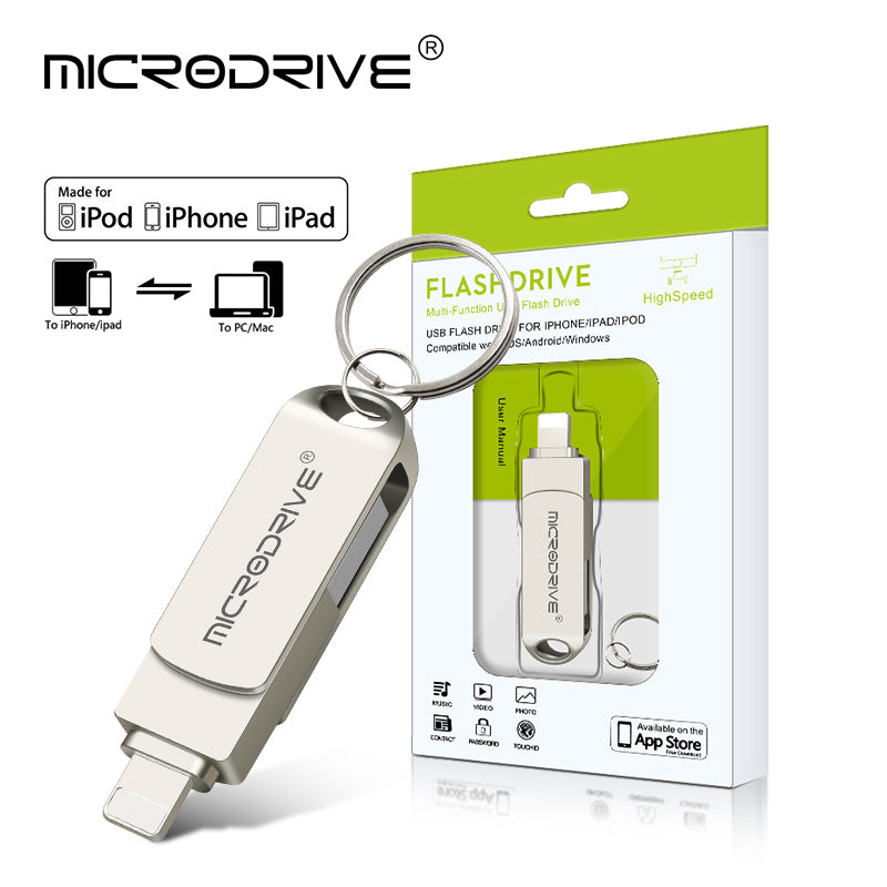 Chiavetta Lightning Backup Iphone Ipad Mac Pc OTG USB Flash Drive